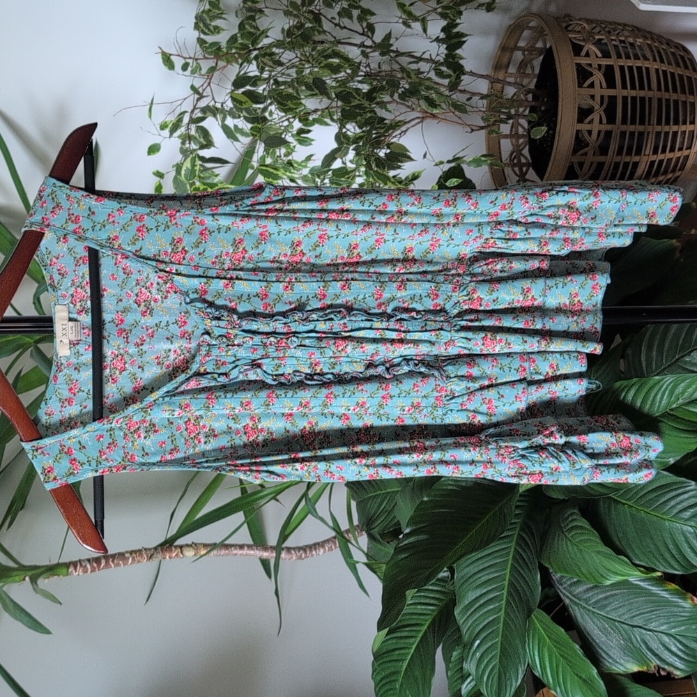 Floral tank tunic